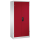 CP Stahlschrank 8921-052 S10340 lichtgrau, rubinrot 4 Fachböden 93,0 x 50,0 x 195,0 cm, aufgebaut, 1 St.