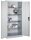 CP Stahlschrank 8922-052 S10160 lichtgrau 4 Fachböden 93,0 x 60,0 x 195,0 cm, aufgebaut, 1 St.