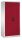 CP Stahlschrank 8922-052 S10164 lichtgrau, rubinrot 4 Fachböden 93,0 x 60,0 x 195,0 cm, aufgebaut, 1 St.
