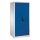 CP Stahlschrank 8924-052 S10086 lichtgrau, enzianblau 4 Fachböden 93,0 x 80,0 x 195,0 cm, aufgebaut, 1 St.