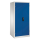 CP Stahlschrank 8924-052 S10086 lichtgrau, enzianblau 4 Fachböden 93,0 x 80,0 x 195,0 cm, aufgebaut, 1 St.