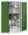 CP Stahlschrank 8924-052 S10087 lichtgrau, rededagrün 4 Fachböden 93,0 x 80,0 x 195,0 cm, aufgebaut, 1 St.