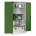 CP Stahlschrank 8924-052 S10087 lichtgrau, rededagrün 4 Fachböden 93,0 x 80,0 x 195,0 cm, aufgebaut, 1 St.