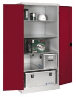 CP Stahlschrank 8924-052 S10088 lichtgrau, rubinrot 4...