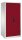 CP Stahlschrank 8924-052 S10088 lichtgrau, rubinrot 4 Fachböden 93,0 x 80,0 x 195,0 cm, aufgebaut, 1 St.