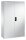 CP Stahlschrank 8931-052 S10279 lichtgrau 4 Fachböden 120,0 x 50,0 x 195,0 cm, aufgebaut, 1 St.