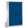 CP Stahlschrank 8931-052 S10280 lichtgrau, enzianblau 4 Fachböden 120,0 x 50,0 x 195,0 cm, aufgebaut, 1 St.