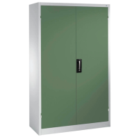 CP Stahlschrank 8931-052 S10281 lichtgrau, rededagrün 4 Fachböden 120,0 x 50,0 x 195,0 cm, aufgebaut, 1 St.