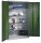 CP Stahlschrank 8931-052 S10281 lichtgrau, rededagrün 4 Fachböden 120,0 x 50,0 x 195,0 cm, aufgebaut, 1 St.
