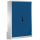 CP Stahlschrank 8932-052 S10294 lichtgrau, enzianblau 4 Fachböden 120,0 x 60,0 x 195,0 cm, aufgebaut, 1 St.