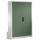 CP Stahlschrank 8932-052 S10295 lichtgrau, rededagrün 4 Fachböden 120,0 x 60,0 x 195,0 cm, aufgebaut, 1 St.