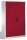 CP Stahlschrank 8932-052 S10300 lichtgrau, rubinrot 4 Fachböden 120,0 x 60,0 x 195,0 cm, aufgebaut, 1 St.