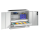 CP Stahlschrank 8821-5035 S10072 lichtgrau 2 Fachböden 93,0 x 50,0 x 100,0 cm, aufgebaut, 1 St.