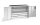 CP Stahlschrank 8831-5035 S10144 lichtgrau 2 Fachböden 120,0 x 50,0 x 100,0 cm, aufgebaut, 1 St.