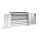 CP Stahlschrank 8831-5035 S10144 lichtgrau 2 Fachböden 120,0 x 50,0 x 100,0 cm, aufgebaut, 1 St.
