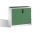 CP Stahlschrank 8831-5035 S10150 lichtgrau, rededagrün 2 Fachböden 120,0 x 50,0 x 100,0 cm, aufgebaut, 1 St.