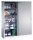 CP Stahlschrank 2149-00 S10049 lichtgrau 8 Fachböden 160,0 x 40,0 x 195,0 cm, aufgebaut, 1 St.