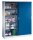 CP Stahlschrank 2149-00 S10051 lichtgrau, enzianblau 8 Fachböden 160,0 x 40,0 x 195,0 cm, aufgebaut, 1 St.