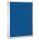 CP Stahlschrank 2149-00 S10051 lichtgrau, enzianblau 8 Fachböden 160,0 x 40,0 x 195,0 cm, aufgebaut, 1 St.