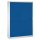 CP Stahlschrank 2149-00 S10051 lichtgrau, enzianblau 8 Fachböden 160,0 x 40,0 x 195,0 cm, aufgebaut, 1 St.