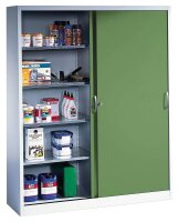 CP Stahlschrank 2149-00 S10059 lichtgrau, rededagrün...