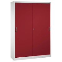 CP Stahlschrank 2149-00 S10053 lichtgrau, rubinrot 8...