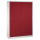 CP Stahlschrank 2149-00 S10053 lichtgrau, rubinrot 8 Fachböden 160,0 x 40,0 x 195,0 cm, aufgebaut, 1 St.