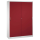 CP Stahlschrank 2149-00 S10053 lichtgrau, rubinrot 8 Fachböden 160,0 x 40,0 x 195,0 cm, aufgebaut, 1 St.