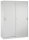 CP Stahlschrank 2159-00 S10096 lichtgrau 4 Fachböden 160,0 x 50,0 x 195,0 cm, aufgebaut, 1 St.