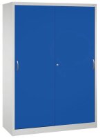 CP Stahlschrank 2159-00 S10097 lichtgrau, enzianblau 4...