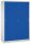 CP Stahlschrank 2159-00 S10097 lichtgrau, enzianblau 4 Fachböden 160,0 x 50,0 x 195,0 cm, aufgebaut, 1 St.