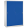 CP Stahlschrank 2159-00 S10097 lichtgrau, enzianblau 4 Fachböden 160,0 x 50,0 x 195,0 cm, aufgebaut, 1 St.