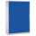 CP Stahlschrank 2159-00 S10097 lichtgrau, enzianblau 4 Fachböden 160,0 x 50,0 x 195,0 cm, aufgebaut, 1 St.
