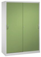 CP Stahlschrank 2159-00 S10113 lichtgrau, rededagrün...