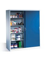 CP Stahlschrank 2169-00 S10100 lichtgrau, enzianblau 4...