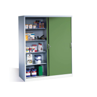 CP Stahlschrank 2169-00 S10098 lichtgrau, rededagrün...