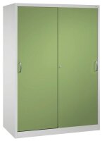 CP Stahlschrank 2169-00 S10098 lichtgrau, rededagrün...