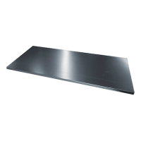 CP Fachboden silber 119,4 x 55,2 cm, 1 St.