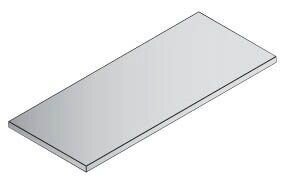 CP Fachboden silber 119,4 x 55,2 cm, 1 St.