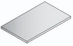 CP Fachboden silber 92,5 x 55,2 cm, 1 St.