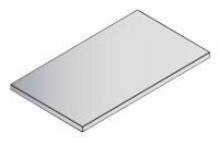 CP Fachboden silber 79,6 x 33,2 cm, 1 St.