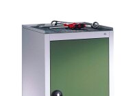 CP Riefen-Gummimatte grafit 44,9 x 49,6 cm