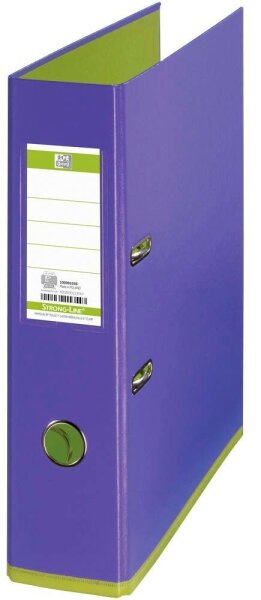 OXFORD myColour Strong-Line Ordner lila Kunststoff 8,0 cm DIN A4, 1 St.