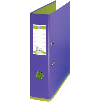 OXFORD myColour Strong-Line Ordner lila Kunststoff 8,0 cm DIN A4, 1 St.