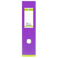OXFORD myColour Strong-Line Ordner lila Kunststoff 8,0 cm DIN A4, 1 St.
