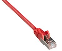 goobay RJ-45 Netzwerkkabel 3,0 m rot bis zu 1,00...