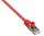 goobay RJ-45 Netzwerkkabel 3,0 m rot bis zu 1,00 Gbit/Sek. bis zu 100 MHz, 1 St.