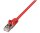goobay RJ-45 Netzwerkkabel 3,0 m rot bis zu 1,00 Gbit/Sek. bis zu 100 MHz, 1 St.