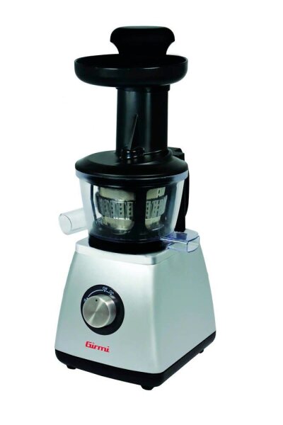 Girmi Slow Juicer Entsafter silber/schwarz 400 Watt