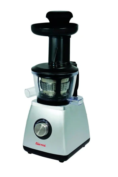 Girmi Slow Juicer Entsafter silber/schwarz 400 Watt